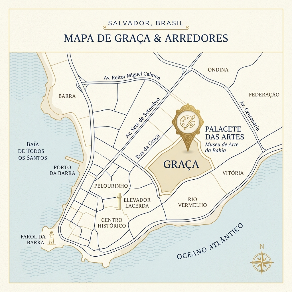 Mapa de Como Chegar