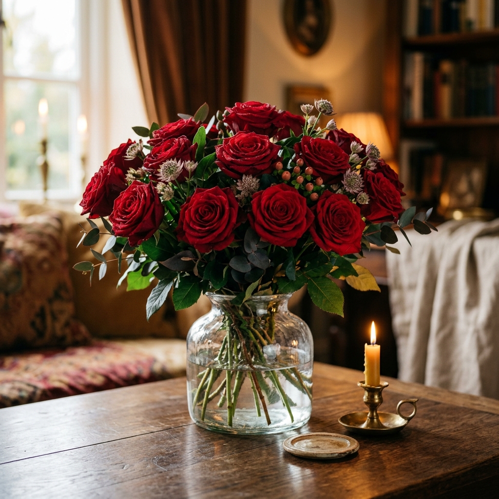 Rosas vermelhas